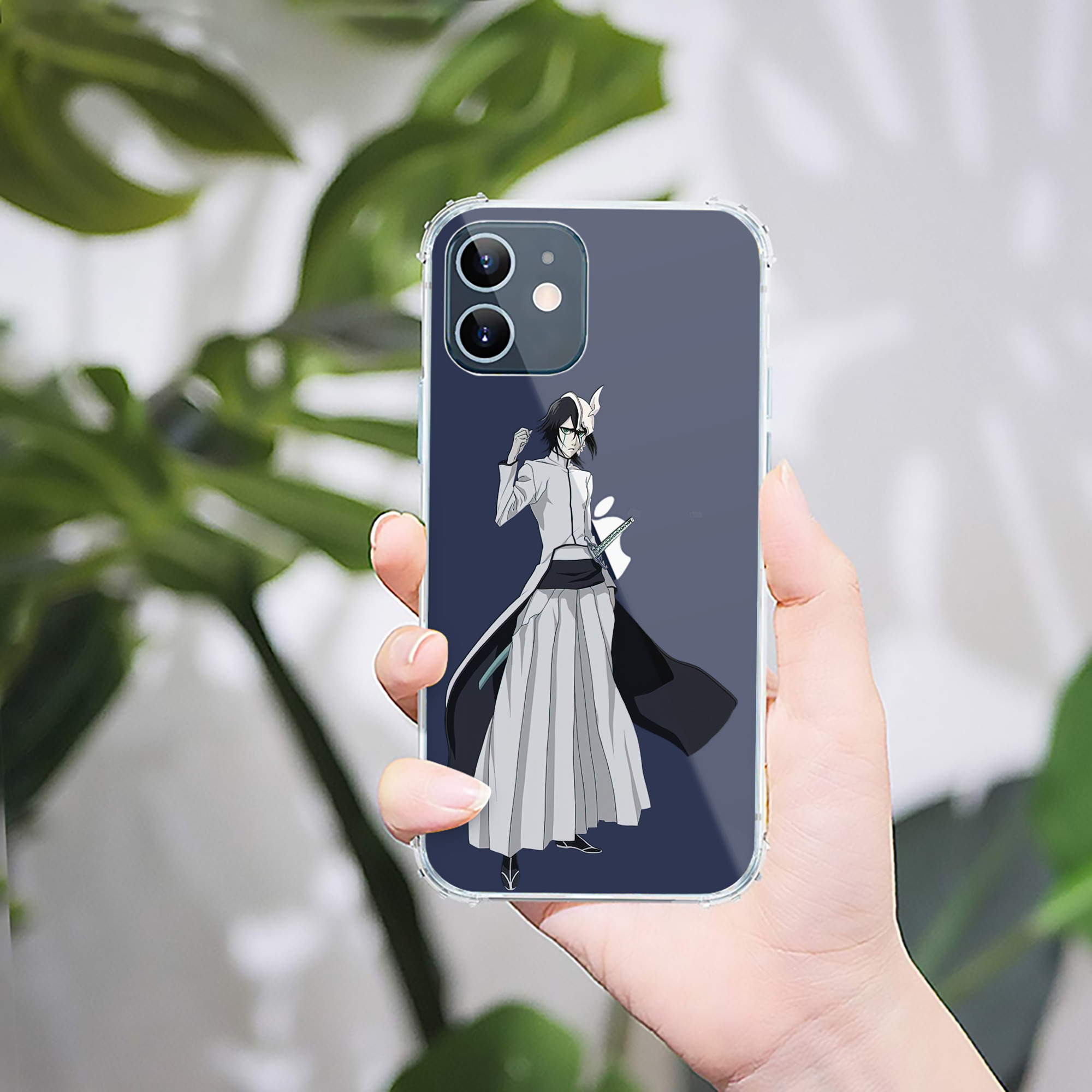 （画像用） ブリーチ ウルキオラ·シファー BLEACH Ulquiorra cifer 【iPhone 12シリーズ対応】透明スマホケース（クリアソフトケース）